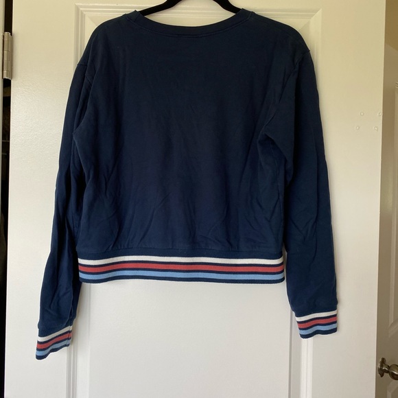 LAKE Pajamas Cropped Sweatshirt - Picture 4 of 11